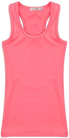 Women fitness t shirt cotton plus size basic tank tops Watermelon Size2XL