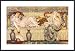 Two Women on a Sofa by Albert Joseph Moore 36.00X24.00 Framed with Black Metal Frame