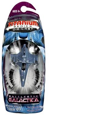 Childrens Toyshop  Toys : Titanium Series Battlestar Galactica 3 Inch Colonial Viper Mark VII