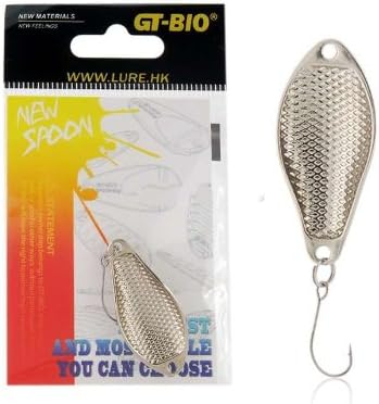 N5 Fish Scale Spoon Lure 3g (Silver)
