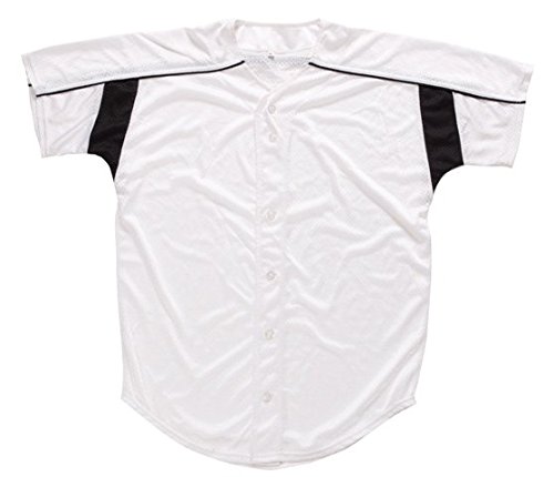 Women's FAUX Full-Button White XXL