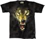 The Mountain The Hunter Wolf Fangs Tee T-shirt Adult XL