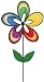 Windspiel Magic Flower Fantasie, Applizierte Blüte, Windrad, Windmühle, Durchmesser Blüte 38 cm, Höhe 90 cmm, CIM, hübsch