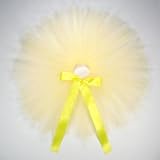 Cute Little Duckling - Tutu Skirt with Bow for Baby, Girl, Toddler & Woman - Creamy Yellow