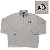 Colorado Golden Buffaloes NCAA Glacier Fleece Pullover Sweatshirt (Grey Heather) at Antigua