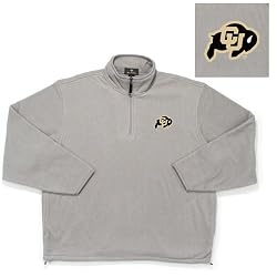 Colorado Golden Buffaloes NCAA "Glacier" Fleece Pullover Sweatshirt (Heather)