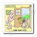 poodle47 - Canine Blind Date Sharpie and Poodle 10x10 Iron