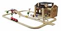 PlanToys Road & Rail Play Set - Railway Station