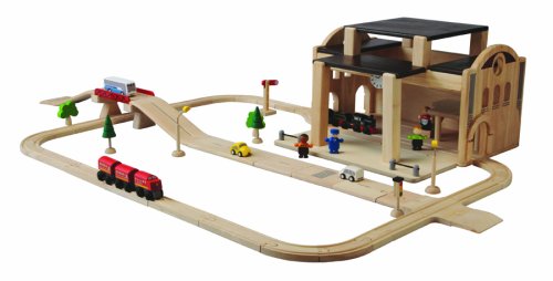 train station toy set