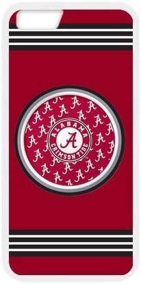 Generic Custom Unique Design NCAA University of Alabama Crimson Tide Team Logo Plastic and TPU Case Cover for iPhone6 4.7"