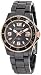 Stuhrling Original Men's 273.33OB41 Chevalier Swiss-Made Professional Divers Quartz Date Two-Tone Ceramic Watch