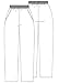 Adar Universal Classic Comfort Natural-Rise Tapered Leg Scrub Pants