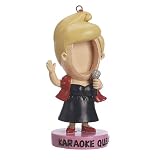 Karaoke Queen Picture Frame Christmas Ornament