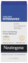 Neutrogena Ageless Intensives Tone Correcting Tinted Moisture, Sheer Tint, SPF 30, 1 Ounce
From Neutrogena
