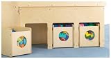 Tiny Tots Loft - 12-24 Months W/Bins - School & Play Furniture