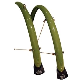Planet Bike Hardcore ATB Front and Rear Bicycle Fender Set with Stainless Steel Hardware... by 