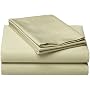 Wamsutta 360 Perfect Pinpoint Queen Fitted Sheet, Willow