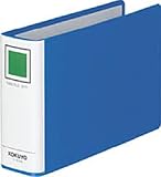 KOKUYO フ-E648B チューブファイルエコ B6横 40mmとじ 2穴青