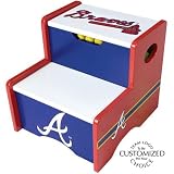 Los Angeles Dodgers MLB Storage Step-Up Stool