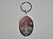 NEW ORLEANS SAINTS Team Colors & Logo (4 Inch) Acrylic KEY CHAIN