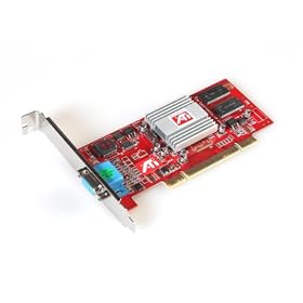 ATI RAGE 128VR videocard , 32MB PCI Version , 1x VGA output