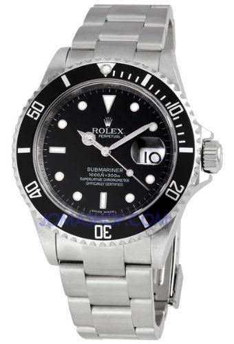 Men\'s Rolex Oyster Precision Submariner Chronometer Stainless Steel Watch