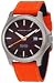 Momentum Men's 1M-SP12C6O Atlas Limited Edition Wood Dial Orange Cordura Watch
