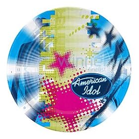 American Idol 7 Dessert Plates (8) by Birthday Express