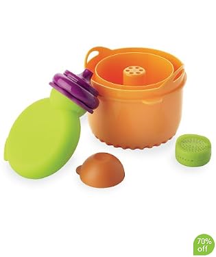 Beaba Babycook Food Preparation Set: Spicy Ball, Pasta/Rice Cooker and Babypote