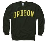 Oregon Ducks Dark Green Arch Crewneck Sweatshirt