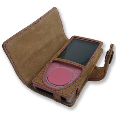Electronics: Incipio theDUKE Raw Leather Wallet Case for Zune 4 GB/8 GB