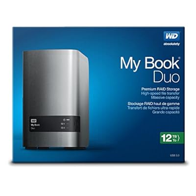 WD 12TB My Book Duo Desktop RAID External Hard Drive - USB 3.0 - WDBLWE0120JCH-NESN
