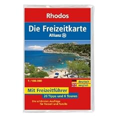 Die Allianz Freizeitkarte Rhodos 1:100 000