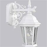 Progress Lighting Welbourne Textured White One-Light Outdoor Wall Lantern