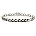 Sterling Silver Black Diamond Accent Circle and title=