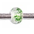 Pandora Style Charm Bead (Z44) Murano Lampwork Glass (14mm x 10mm) (fits Troll too) ~ SERENITY CRYSTALS