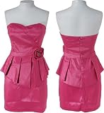 ROMEO & JULIET COUTURE Strapless Skirted Taffeta Party Dress
