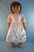 White Communion Dress with Veil Designed for 18 Inch Doll Like the American Girl Dolls