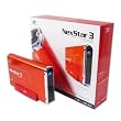 Vantec NexStar 3 NST-360U2-RD 3.5-Inch IDE to USB 2.0 External Hard Drive Enclosure (Brilliant Red)