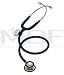 777 Adult Dual Head Stethoscope by MDF, All Black Out