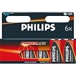 Philips USA 9V Powerlife Alkaline Battery - 6 Pack