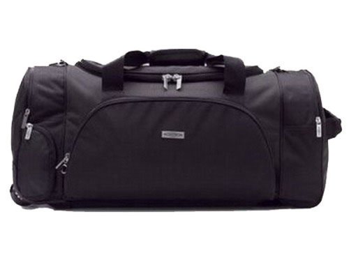 UMBRO Trolley Sport und Reisetasche Sporttasche mit 2 Rollen schwarz