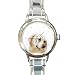 Limited Edition Violano Italian Charm Watch Retriever Dog