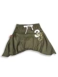 Wild Mango - Girls Pull on Fleece Skort, Dark Olive