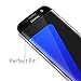 Galaxy S7 Edge Screen Protector, JETech Tempered Glass Full Screen Screen Protector Film for Samsung Galaxy S7 Edge (Black)