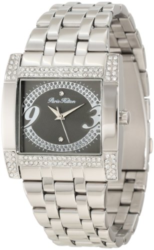Paris Hilton Women's 138.5317.60 Coussin Black Dial Watch