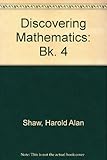 Discovering mathematics : a course for secondary schools