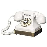 Crosley Ivory Kettle Desk Phone CR61IV