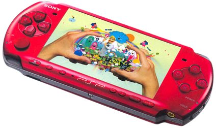 PlayStation Portable - PSP Konsole Slim & Lite 3004, red