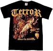 TERROR - Always The Hard Way Text - Black T-shirt